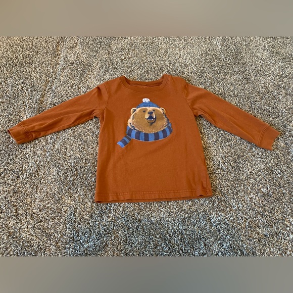 Carter’s Bundle. 2 Long sleeve shirts and 1 hoodie. Size 3T boys. - Picture 5 of 8